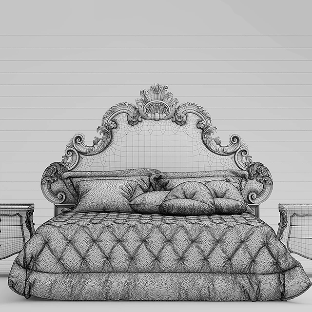 Bed Bolzan Letti FLORENCE CHIC — Descargar