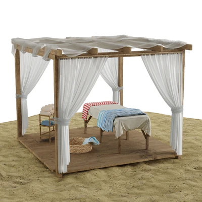 Beach outdoor set 8 — Ver 1