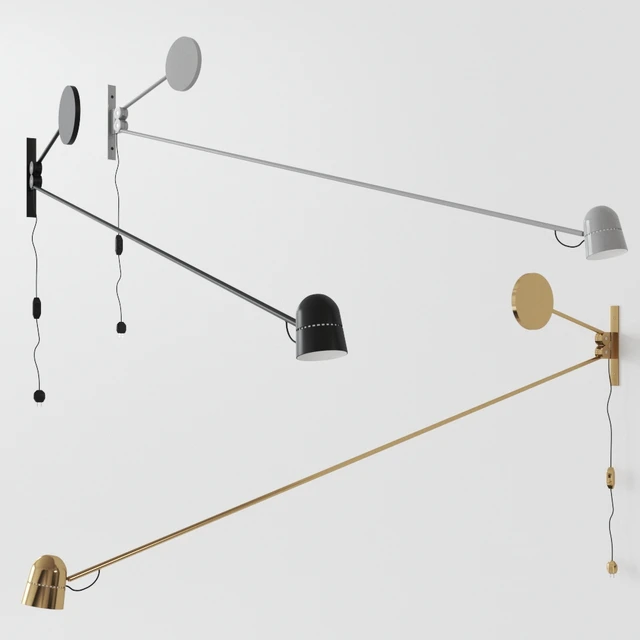 Counterbalance by Luceplan Sconce, Wall Lamp — Descargar