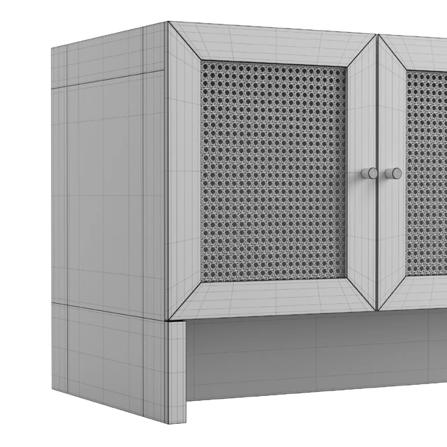 Mason Cane Storage Sideboard — Descargar