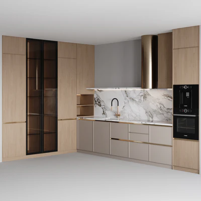 kitchen modern-071 — Вид 6