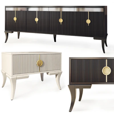 Комод  и тумба прикроватная Keops. Nightstand, sideboard by Medusa Home — Вид 1