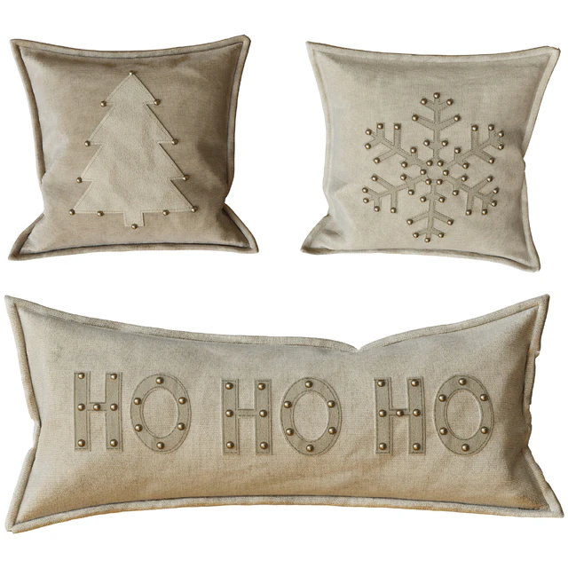 Decorative New Year's pillows — Descargar