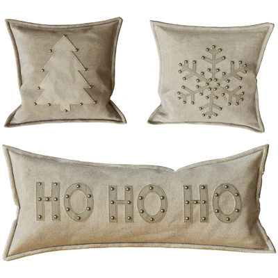 Decorative New Year's pillows — Ver 1