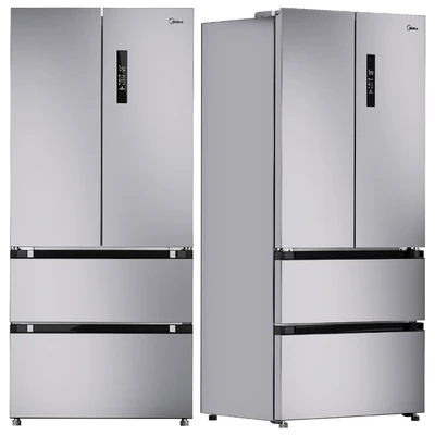 Refrigerator Set Midea MDRF631FGF02B MRB519SFNX1 — View 3