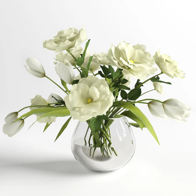 Bouquet of White Flowers — Download