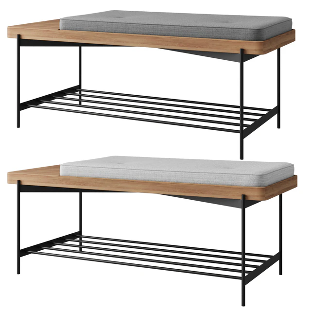 Bench with ledge EASY — Descargar