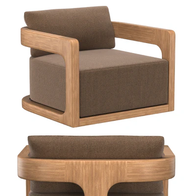 CASSALE SWIVEL LOUNGE CHAIR WITH CUSHION INSERTS — скачать