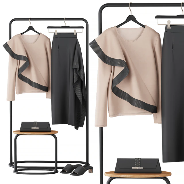 Givenchy Bluse and Skirt Set — Descargar
