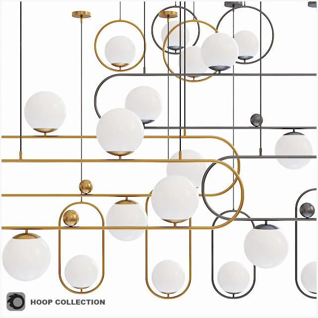 Светильники Lampatron Hoop collection — Скачать