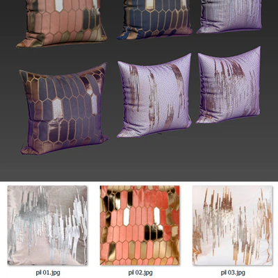 Decorative Pillow set 179 Lapin — Ver 2