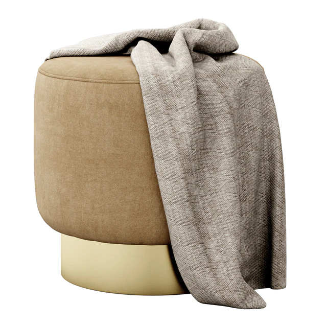 Avalon Ottoman Persimmon by Arteriors Home — Скачать