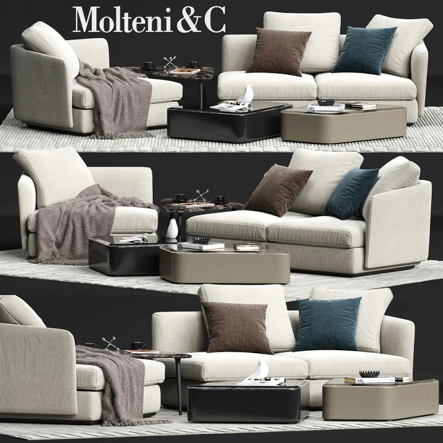 Molteni&C SLOANE Sofa — Descargar