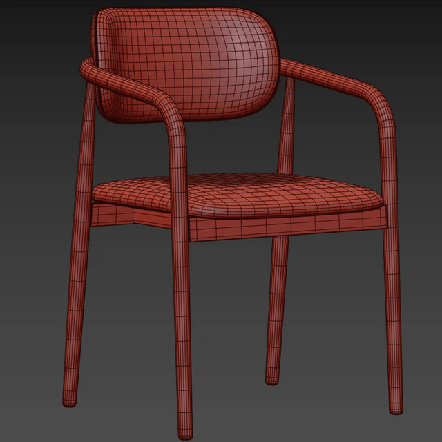 Natural Beige Dining Chair — Descargar