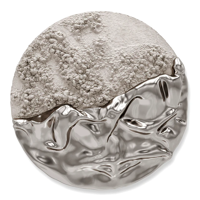 Paola Romano Luna Evolutiva wall art metal plaster — Descargar
