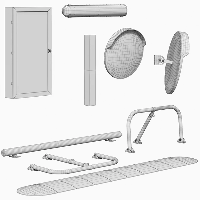 Parking equipment set — Descargar