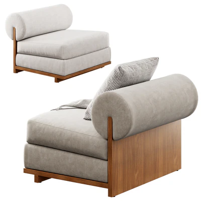 Moving Mountain Slipper Chair — Ver 3