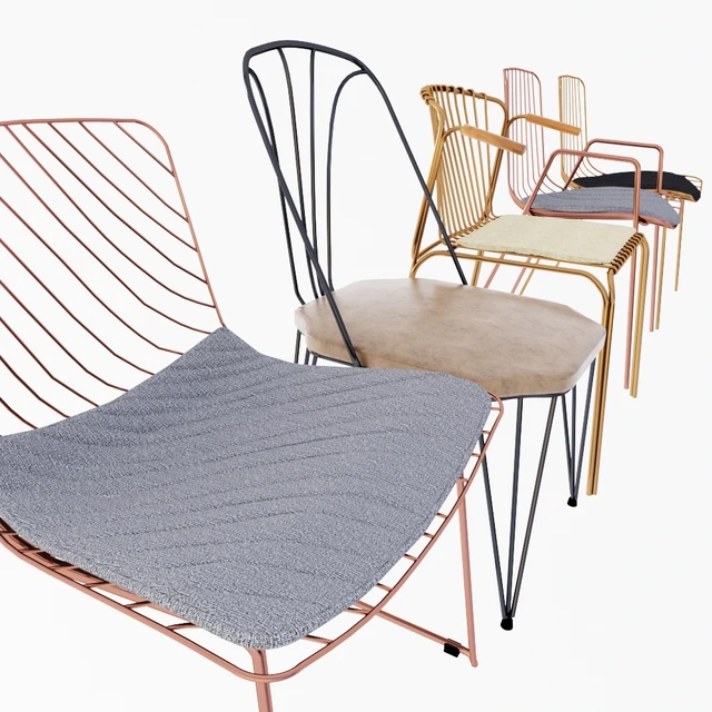 Wire chairs — Скачать