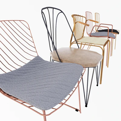 Wire chairs — Вид 3