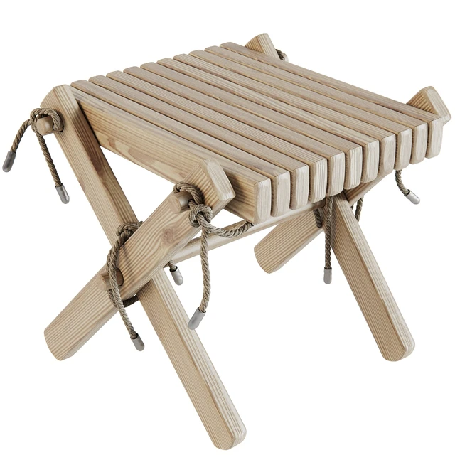 Ribbon Recliner and Ribbon Footstool by Brafab — Descargar