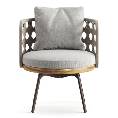Minotti Torii Nest Lounge Little Armchair — Вид 5