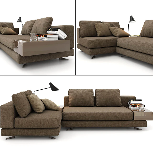 Minotti sofa — Скачать