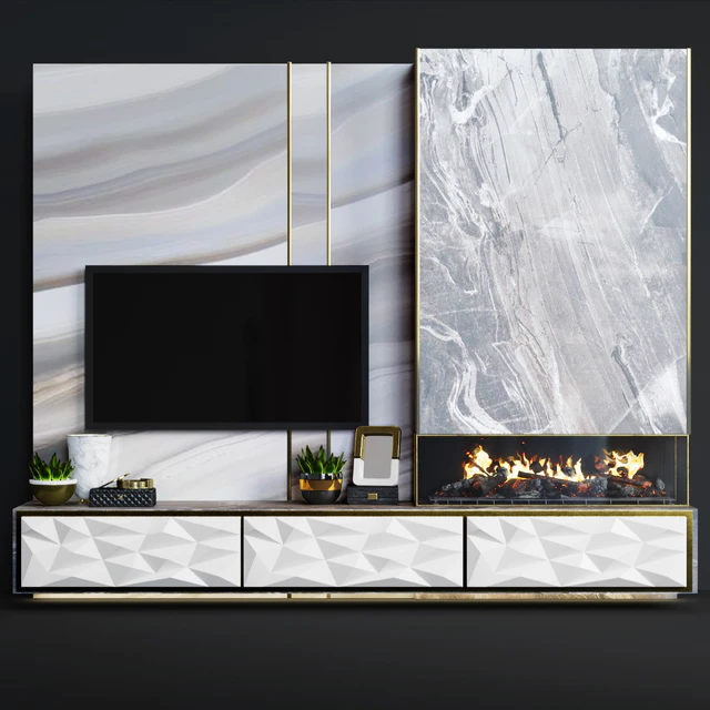 Modern fireplace 15 — Descargar