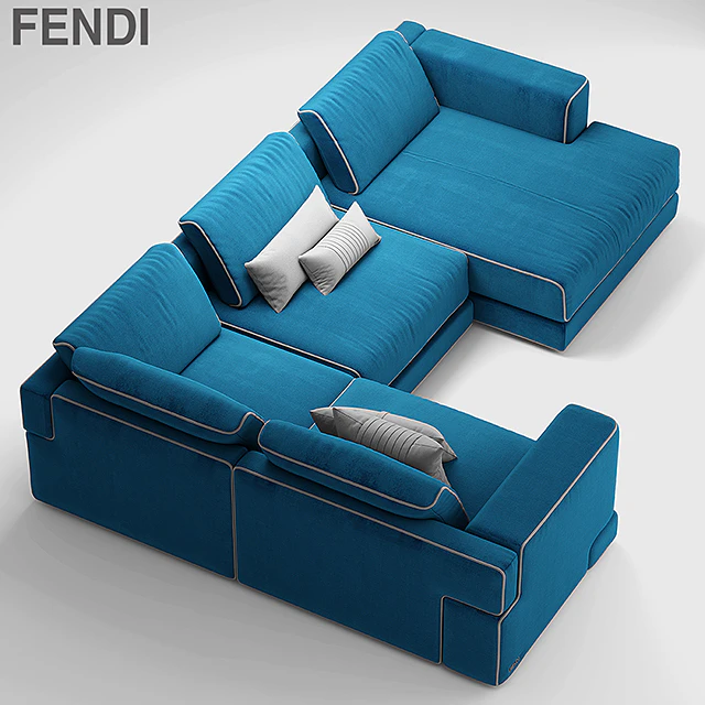 Sofa sloane fendi casa — Descargar