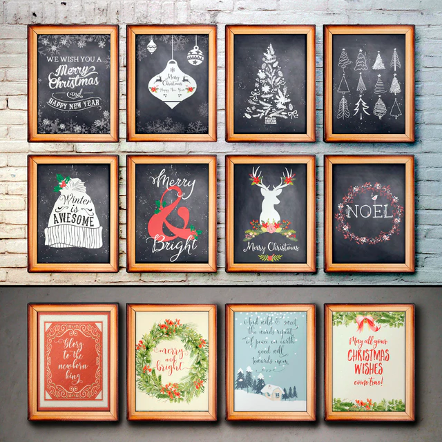 Two Brushes Designs - Christmas print — Descargar