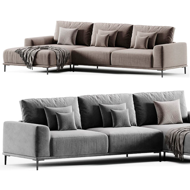 Sofa Lounge Montado By Eichholtz — Descargar