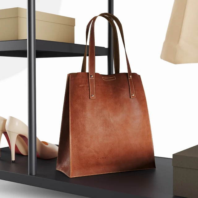 Rack Ikea Kornsjo with Clothes and Accessories — Download