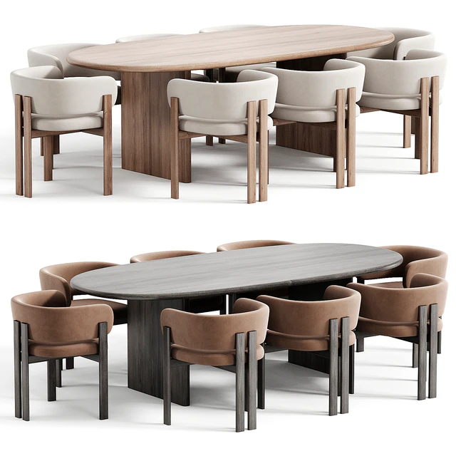 Bay Chair and Sakurai Dining Table — Descargar