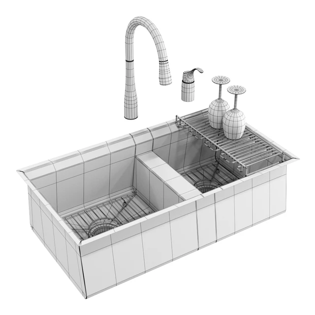 KOHLER "8 Degree" under-mount kitchen sink — Скачать