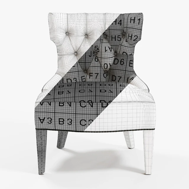 Baker TUFTED BACK LOUNGE CHAIR — Descargar