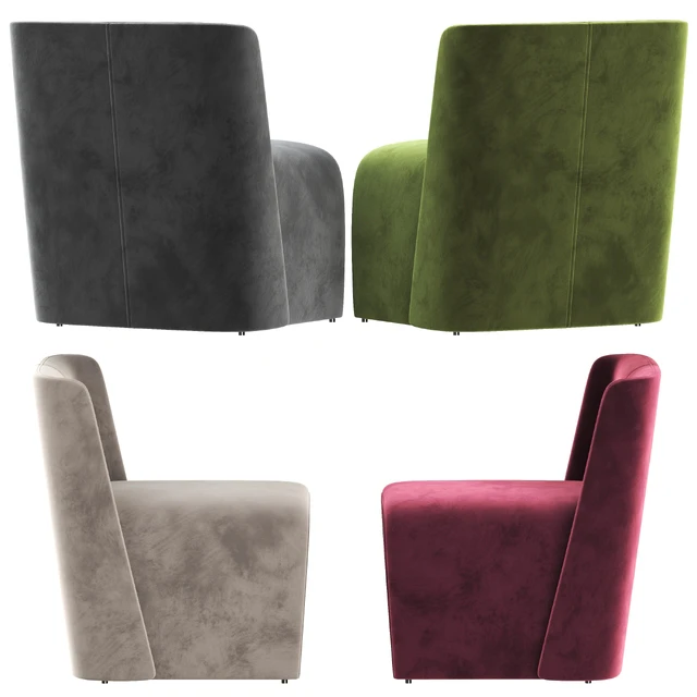 LEGACY Velvet armchair — Descargar