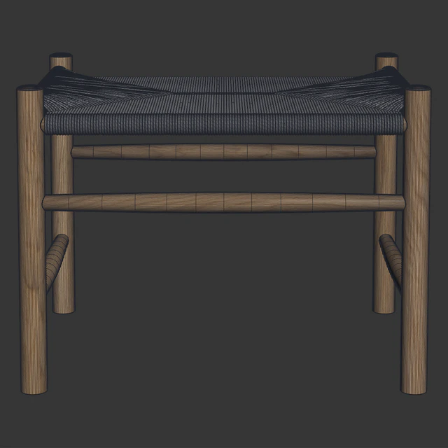 Fredericia - Wegner J16 Stool — Скачать
