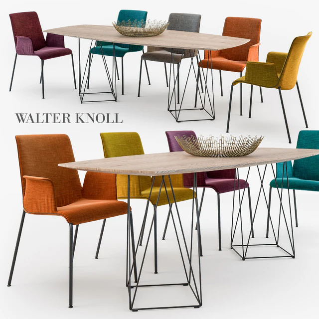 Walter Knoll Liz chair Joco table — Скачать