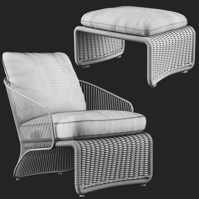 MINOTTI COLETTE outdoor armchair — Descargar