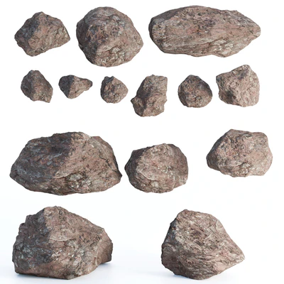 Mossy rock garden collection vol 140 — Ver 5