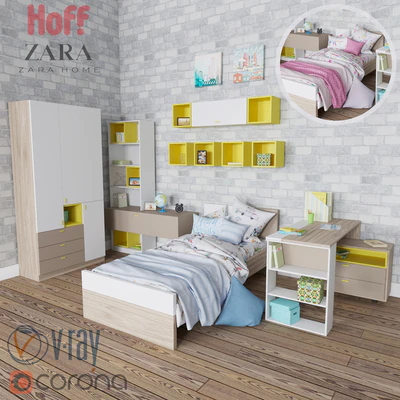 Set for children Hoff Fusion bedding Zara Home for boys and girls — Ver 1