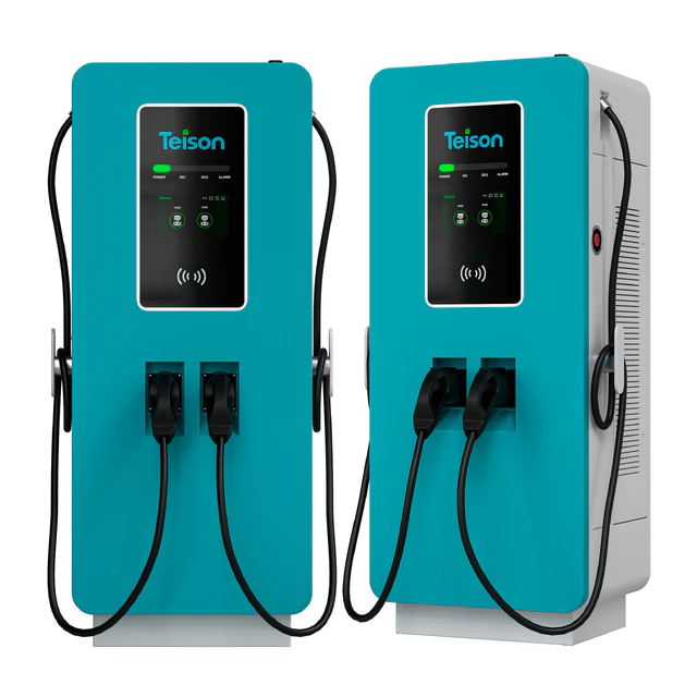 Teison commercial EVSE DC ev charger fast charging station — Скачать
