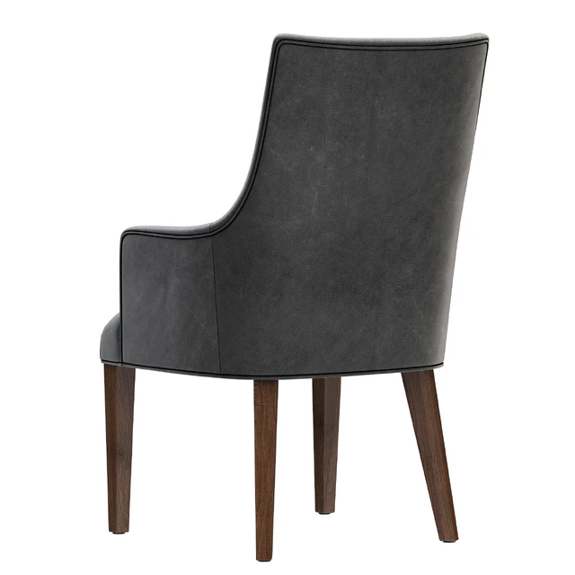 Restoration Hardware Ella Leather Armchair — Скачать