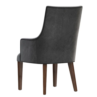 Restoration Hardware Ella Leather Armchair — Вид 3