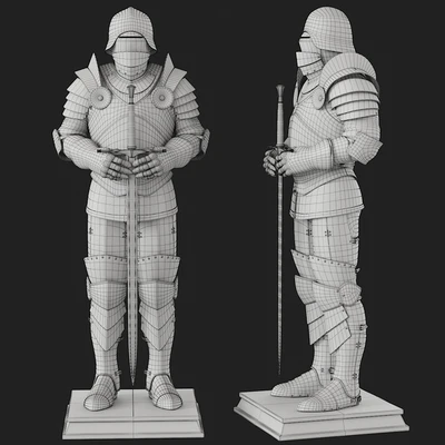 Рыцарские доспехи — Вид 3