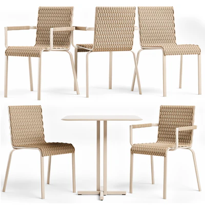Roberti Rattan Key West Chairs&Table — Вид 1
