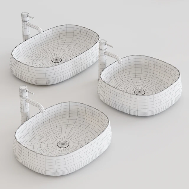 Olympia Ceramica Paddle Washbasin — Descargar