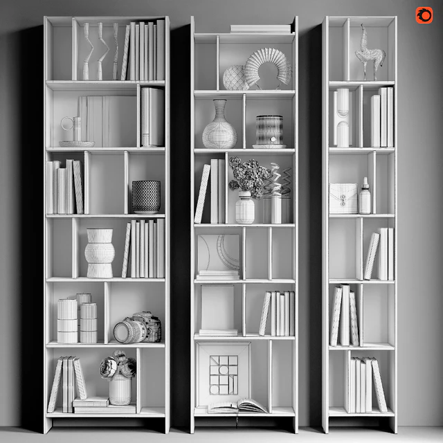Шкафы BOLIA House Bookcases — Скачать