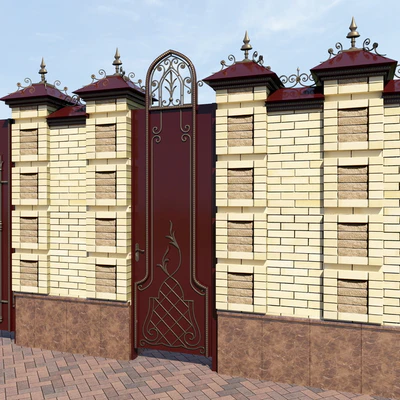 wrought iron gates — Ver 2