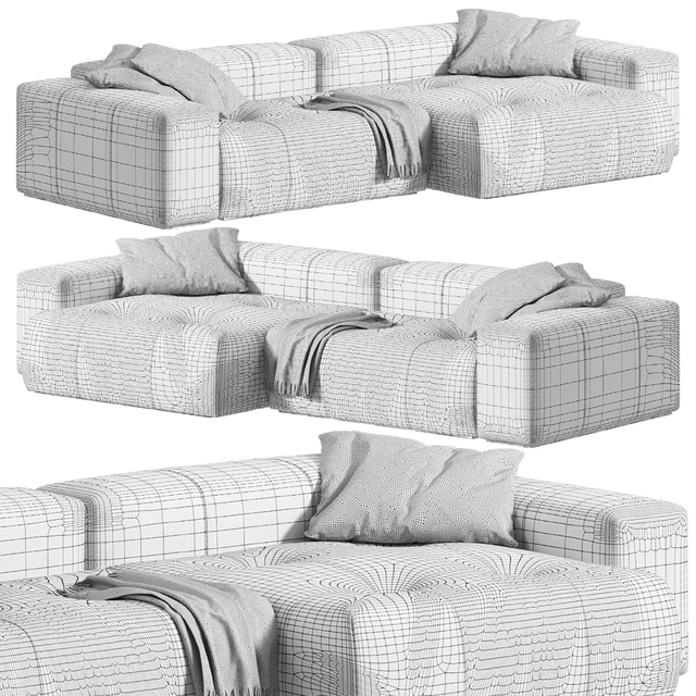 Pixel sofa by Saba — Скачать