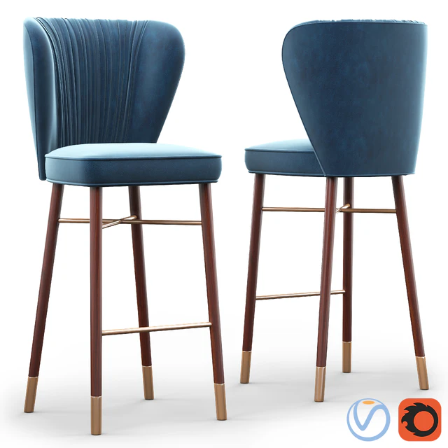 Cult Living Noa Luxury Bar Stool — Скачать